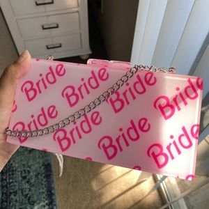 Barbie Bride Acrylic Clutch Handbag